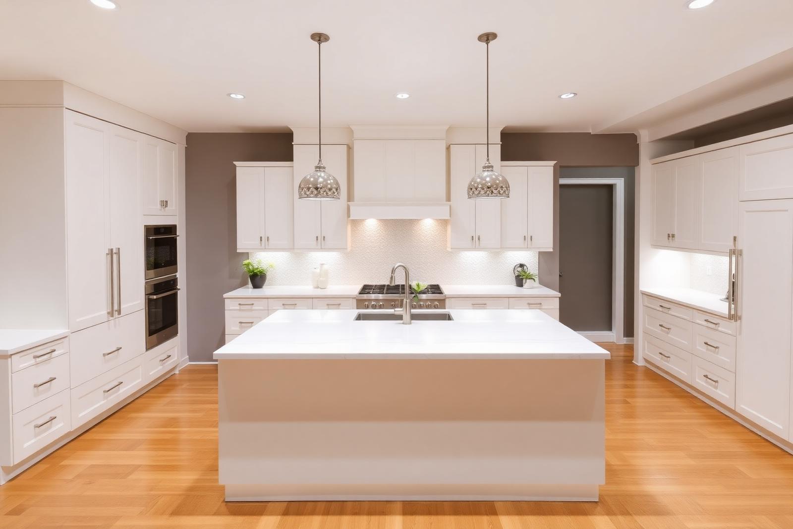 Modern kitchen remodel completed by JGR Construction